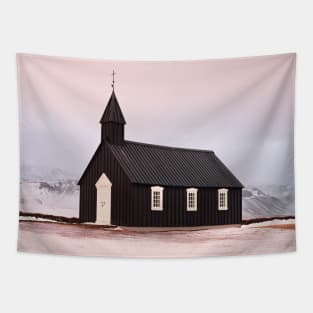 Black Church, Iceland Tapestry