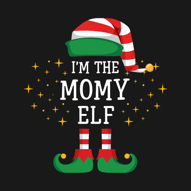 I'm The Momy Elf Matching Family Christmas Pajama by Damsin