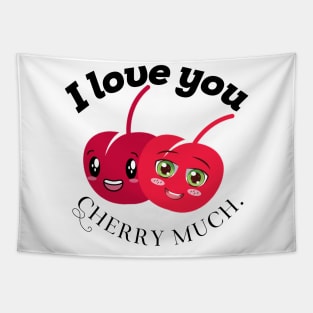 I love you cherry much Tapestry