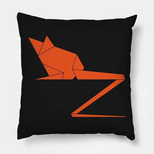 Ubuntu Zesty Zapus Pillow by cryptogeek
