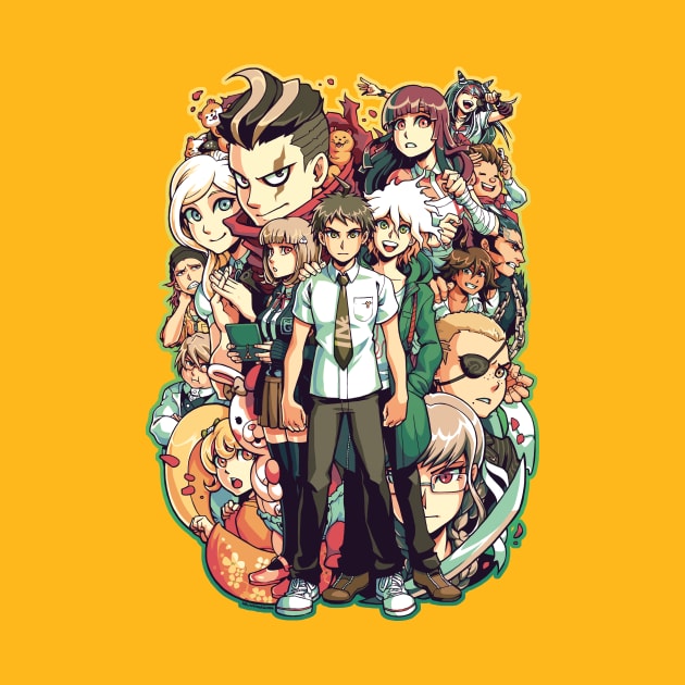 Danganronpa 2 by H0lyhandgrenade