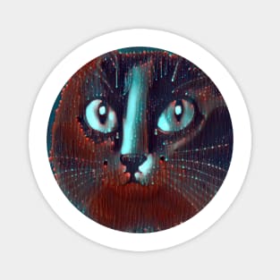 Bright-Eyed mycat, revolution for cats Magnet