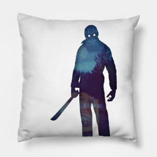 Friday The 13th - Night In The Woods Pillow