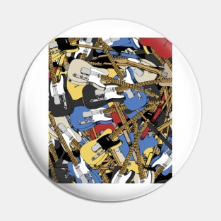 Pick Up Sticks Pin