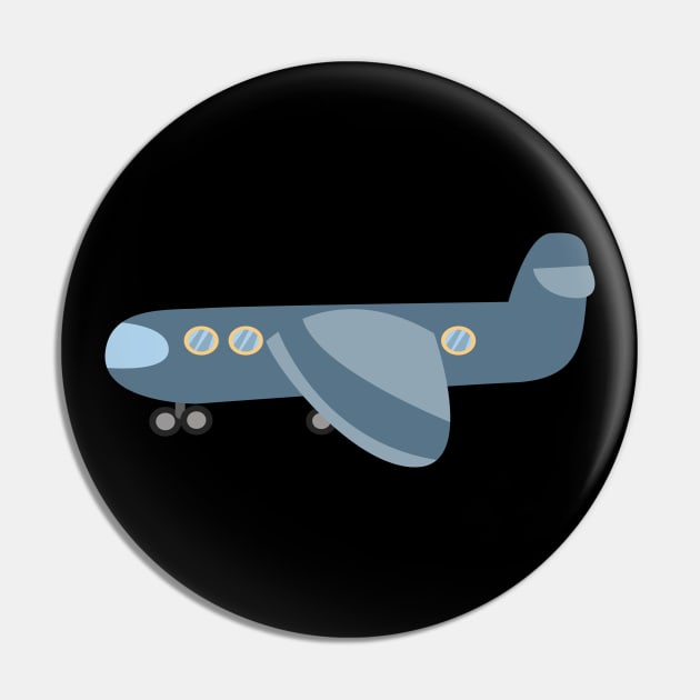 Airplane Pin by Alvd Design