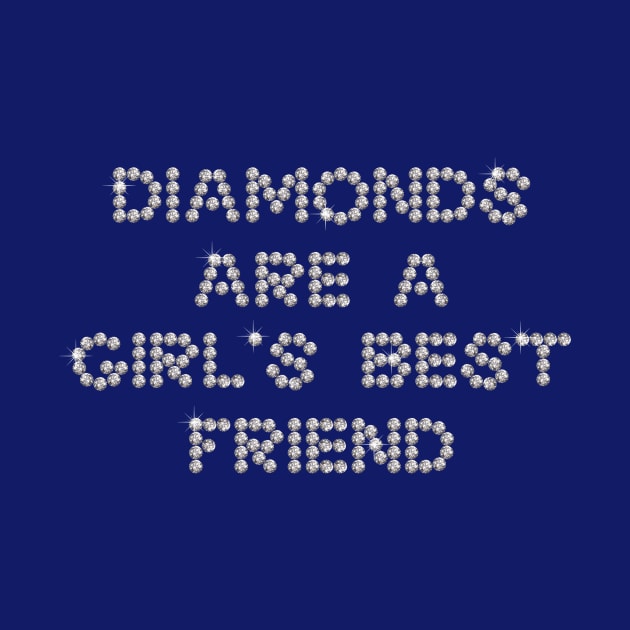 Diamonds are a girl's best friend by ElleNico Art & Design