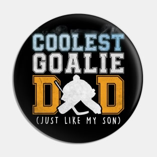 Goalie Dad Definition Pin