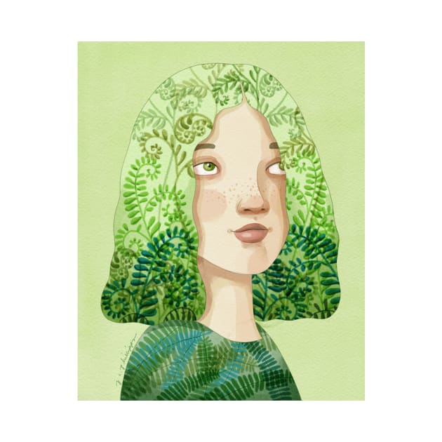 Fern Girl by JCPhillipps