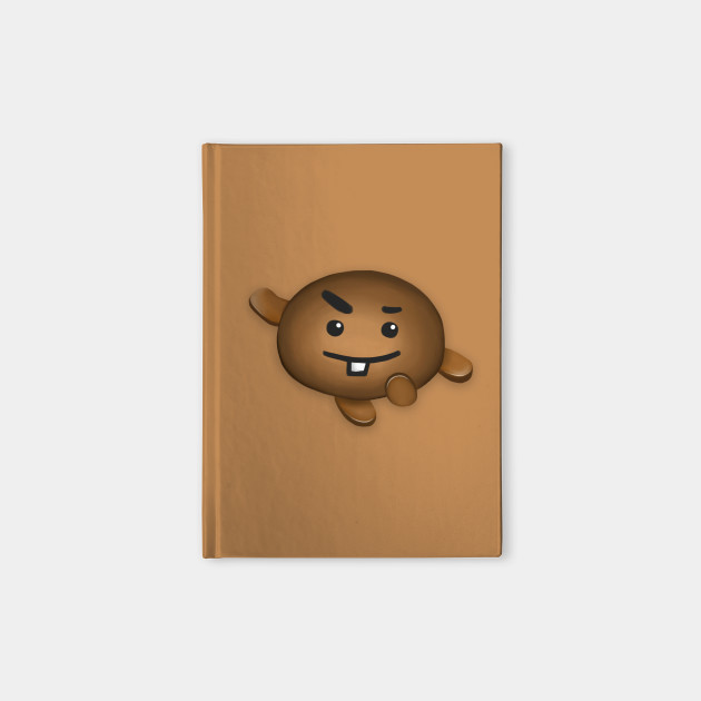 Bt21 Bts Kpop Cute Shooky Suga Yoongi Bt21 Bts Kpop Cute Shooky Suga Yoongi Notebook Teepublic