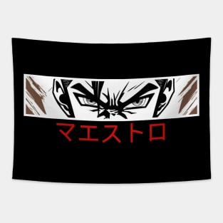 Anime Intense Eyes Tapestry