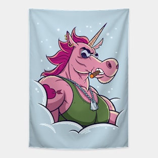 Unicorn in Cloud Tapestry