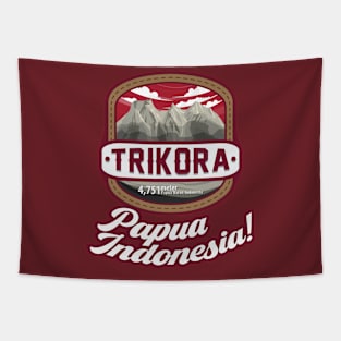 Trikora Mountain Tapestry