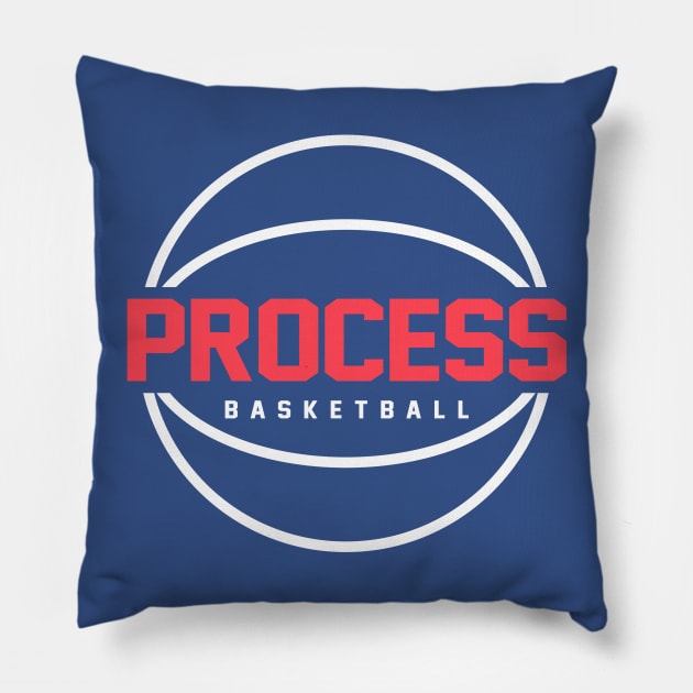 ProcessBasketball Pillow by Center City Threads