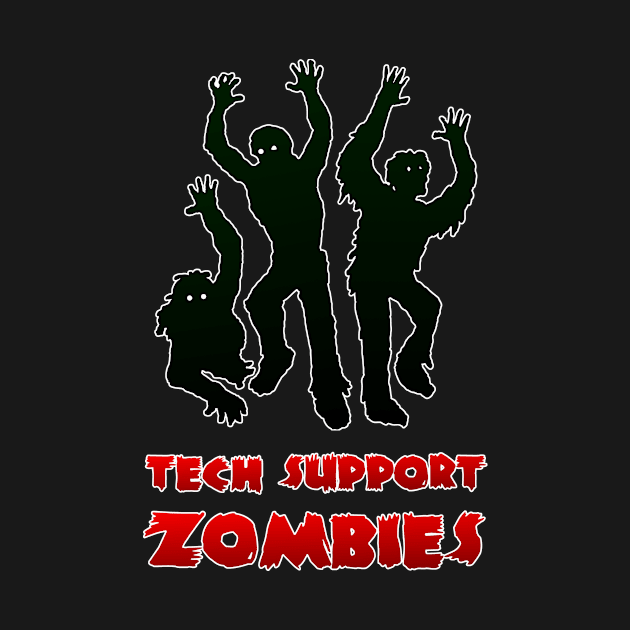 Tech Support Zombies by CWdesign