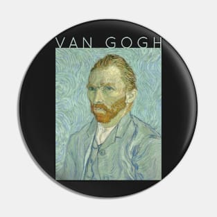 Van Gogh - Self Portrait #1 Pin