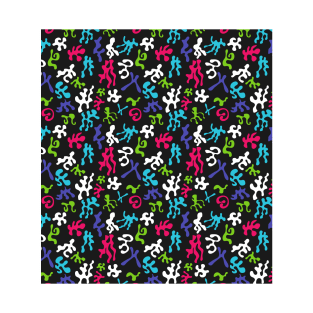 Abstract colourful spotted pattern T-Shirt