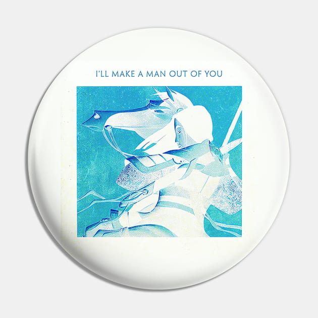 Make A  Man Out Pin by Pride Merch