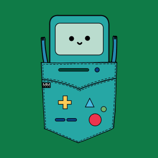 Beemo BMO B-MO Adventure Time Pouchie Shirt T-Shirt