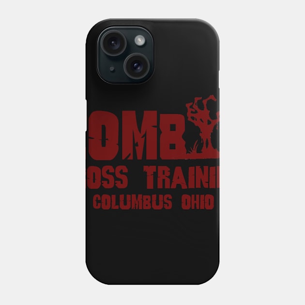 Zombie Hand Cbus Maroon Phone Case by ZombieCrossTraining