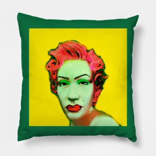 warhol marilyn 3 Pillow