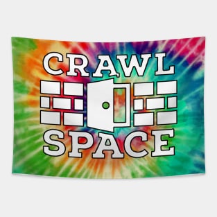 Crawlspace - Tiedye Merch Tapestry