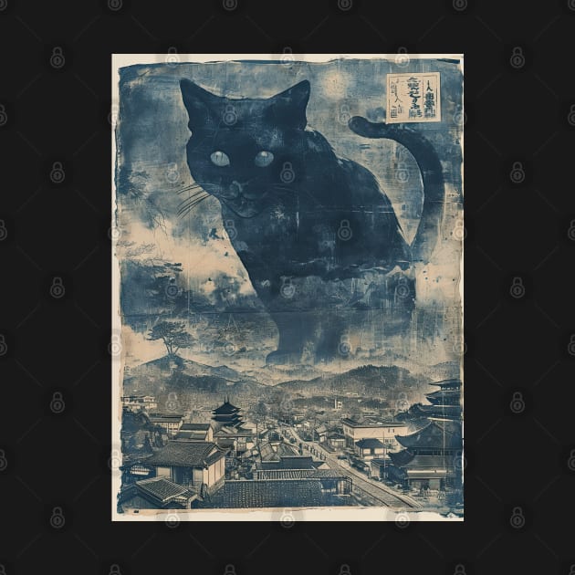 Vintage Japanese Catzilla by obstinator