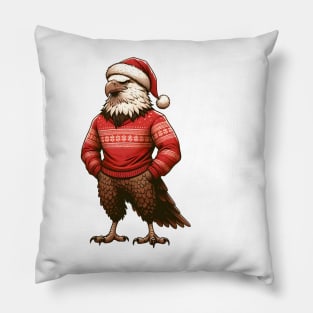 Eagle Christmas Pillow