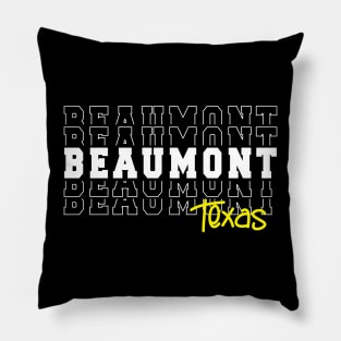 Beaumont city Texas Beaumont TX Pillow