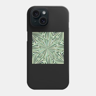 Jungle Breathe | Green Galore in a Summery Pattern | Leafy Digital Illustration Phone Case
