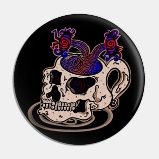 Mug of Eyes (Version 2) Pin