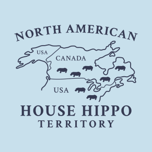 North American House Hippo T-Shirt