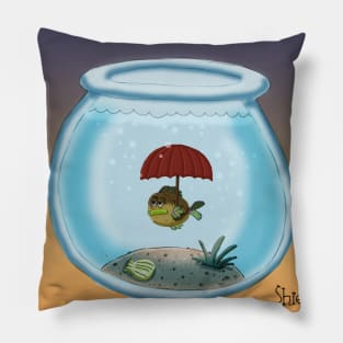 Fish Umbrella Pillow