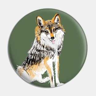 Mexican Wolf #1 Pin