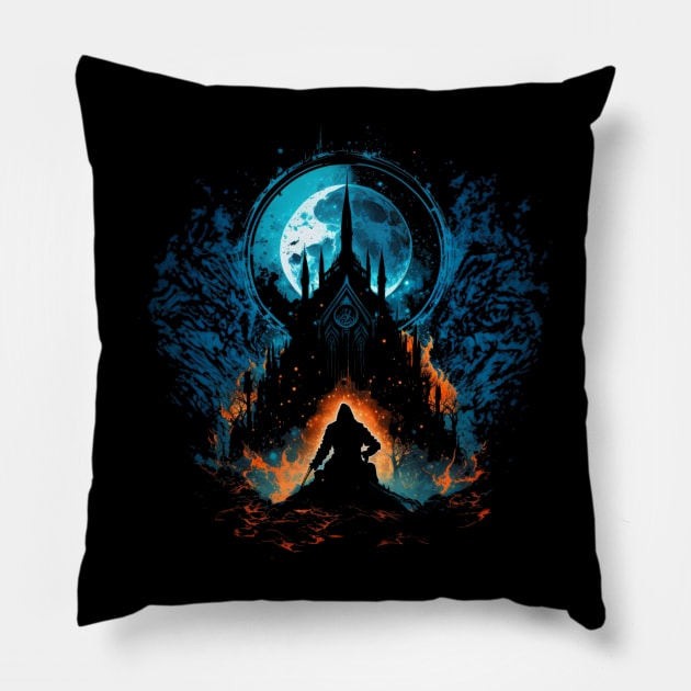 BURN Pillow by Follow The Blood