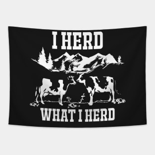 I Herd What I Herd Tapestry