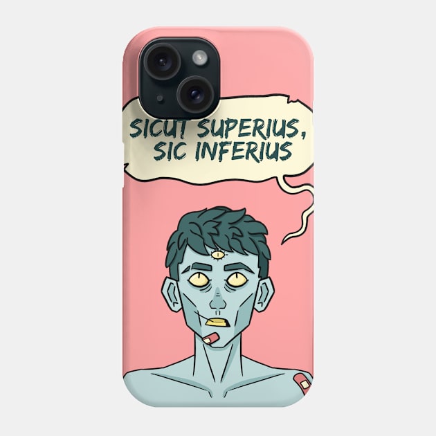 As Above, So Below Phone Case by Eli_C05