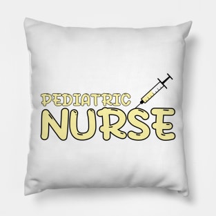 Pediatric Nurse Yellow Pillow