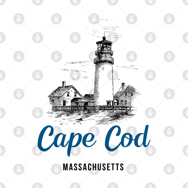 Cape Cod Lighthouse by JT Hooper Designs