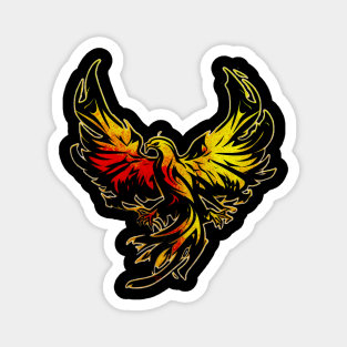 Phoenix Rising Phoenix Magnet