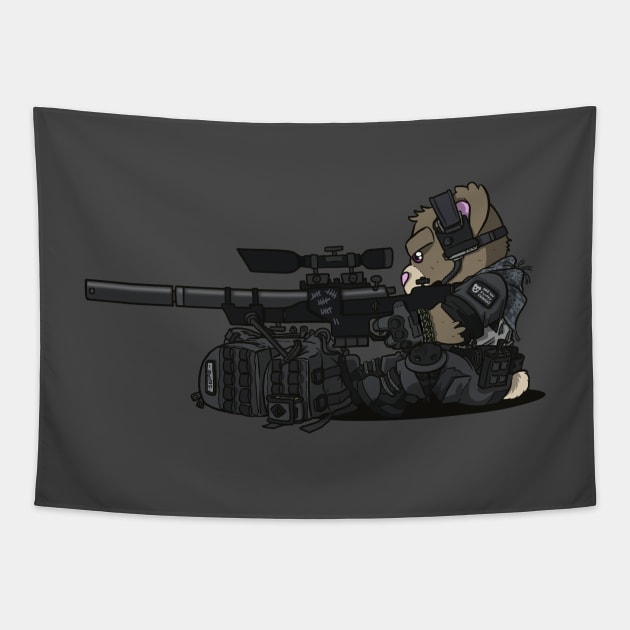 SKOPE (Black) Tapestry by hiwez