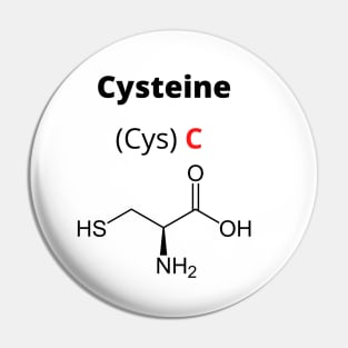 Amino acid cystéine Pin