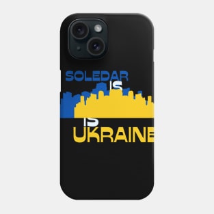 Soledar is Ukraine, Соледар – це Україна Phone Case