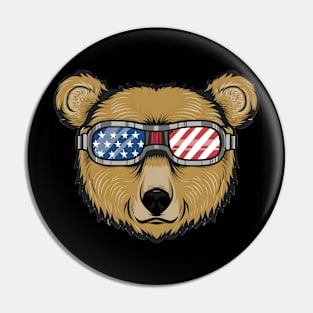 American bear Pin