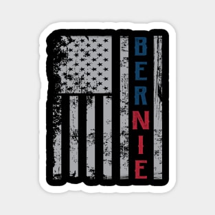 Bernie Sanders Vintage USA Flag Magnet
