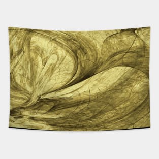 Flying threads of gold Tapestry