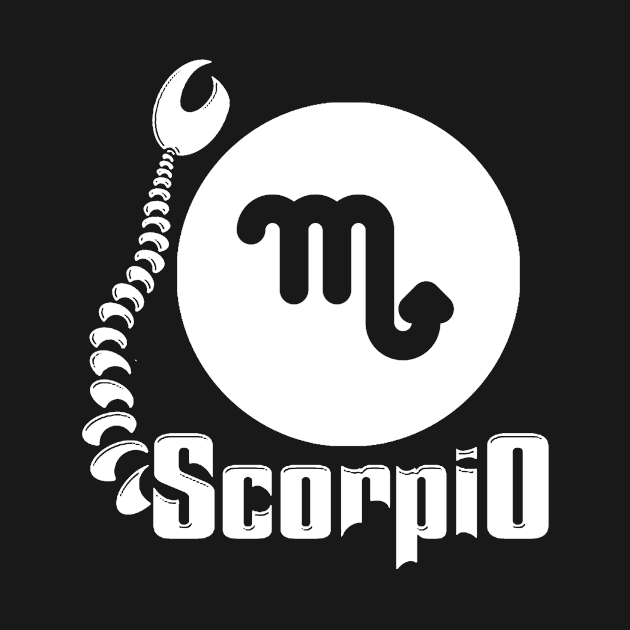 Scorpio Star Sign by Jambo Designs