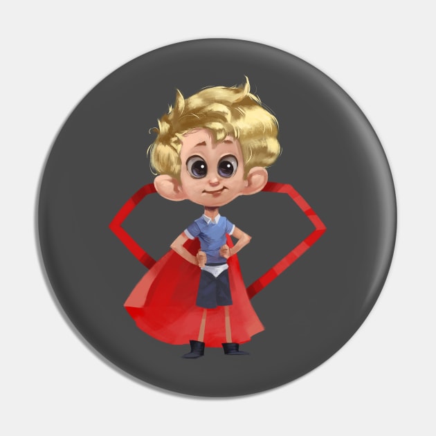 Super Kid Pin by RamonMascaros