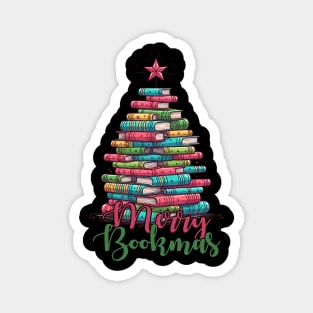 Merry bookmas Magnet