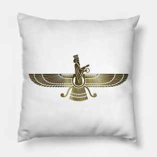 Farohar - faravahar -Fravashi Pillow