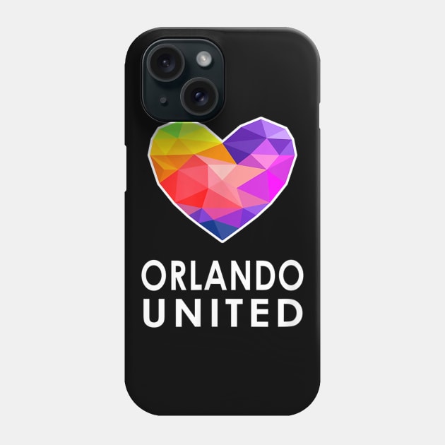 Orlando United One Pulse Heart Phone Case by jordanfaulkner02